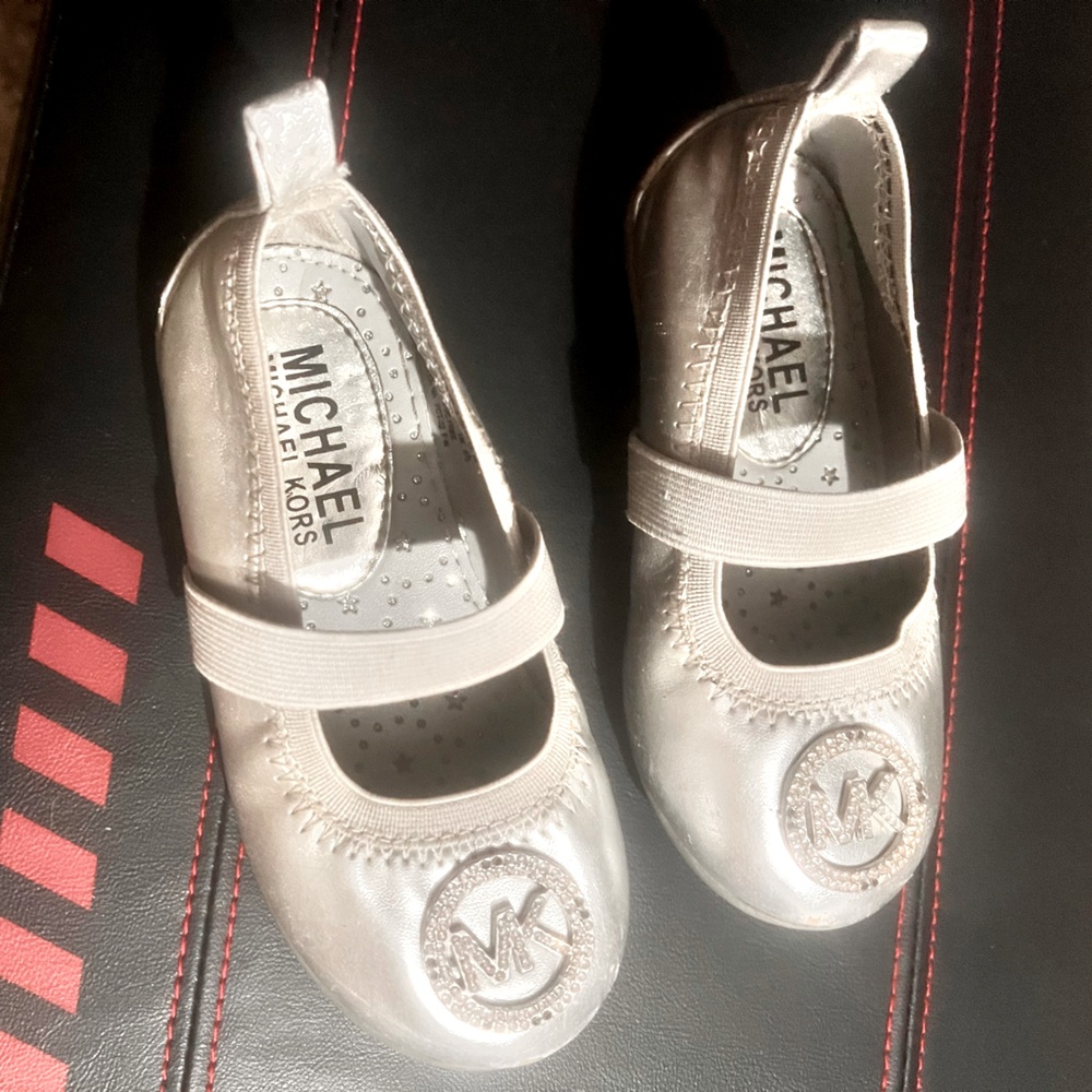 Michael Kors Kids Silver Dress Shoes